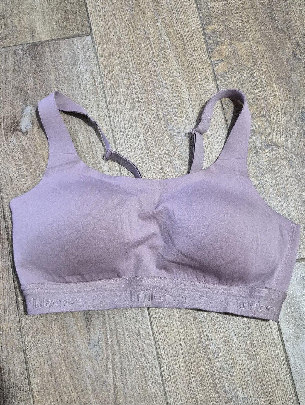 Lululemon Fine Form High Support Bra Rose Blush Size 34C